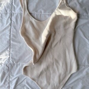 Victoria's Secret Cream Bodysuit
